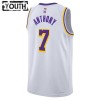 Dres Los Angeles Lakers Carmelo Anthony 7 Nike 2022-23 Association Edition Bijela Swingman - Dječji